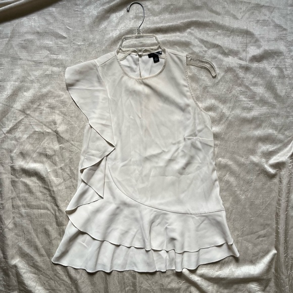 Ann Taylor Cream Top - Picture 2 of 8